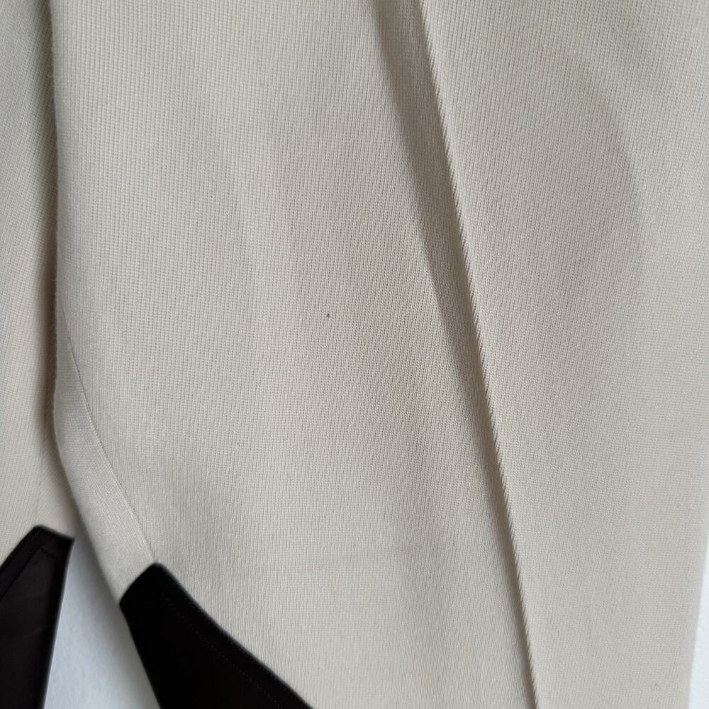 RALPH LAUREN PURPLE LABEL Equestrian Riding Pants Cream Wool Brown Knee Patch 6 - Picture 16 of 16